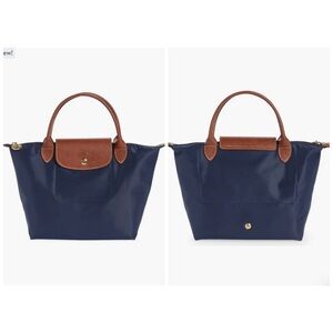 NWOT Longchamp ‘Mini Le Pliage” in Marine